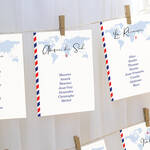 Cartes Plan de table Long Courrier