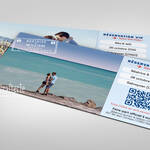 Save the Date thème voyage - Love Airways