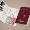 Faire-part naissance Passeport