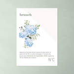 Carton invitation Hortensia Bucolique
