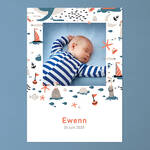Faire-part naissance Petit Pied Marin