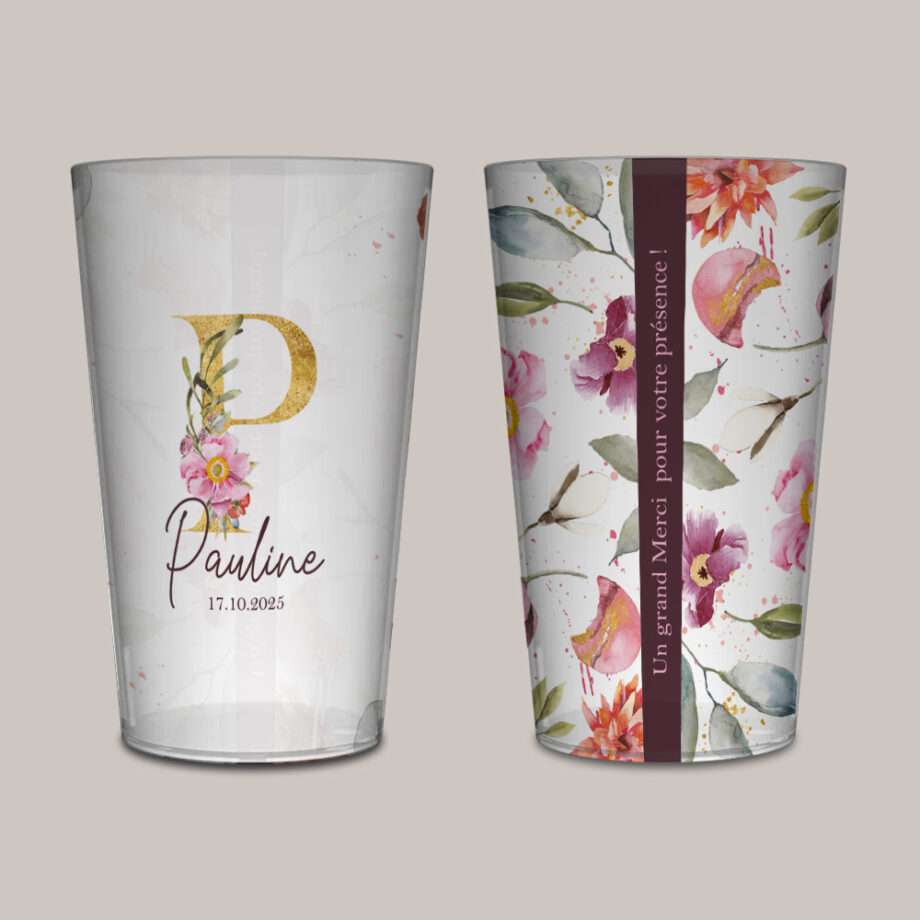 Gobelet Jolies Fleurs