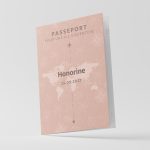 Faire-part naissance Passeport Aventure