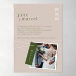 Carte Remerciement Polychrome
