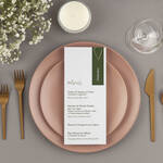 Menu / Marque-place Polychrome