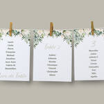 Cartes Plan de Table Ceremony