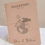 Faire-Part Passeport Globetrotter