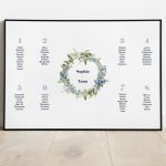 Plan de table BlueBell