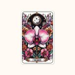 Carte à gratter Tarot "L'orchidée"