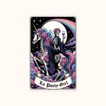 Carte à gratter Tarot "La Party Girl"