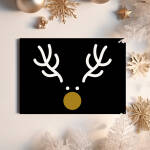 Carte à gratter de Noël * Rudolf