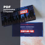 Carte Cadeau Disneyland Super Héros à imprimer - PDF
