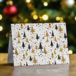 Carte à gratter Jeu de Noël * Sapins