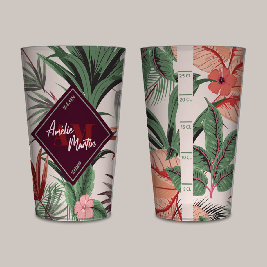 Gobelet Hibiscus