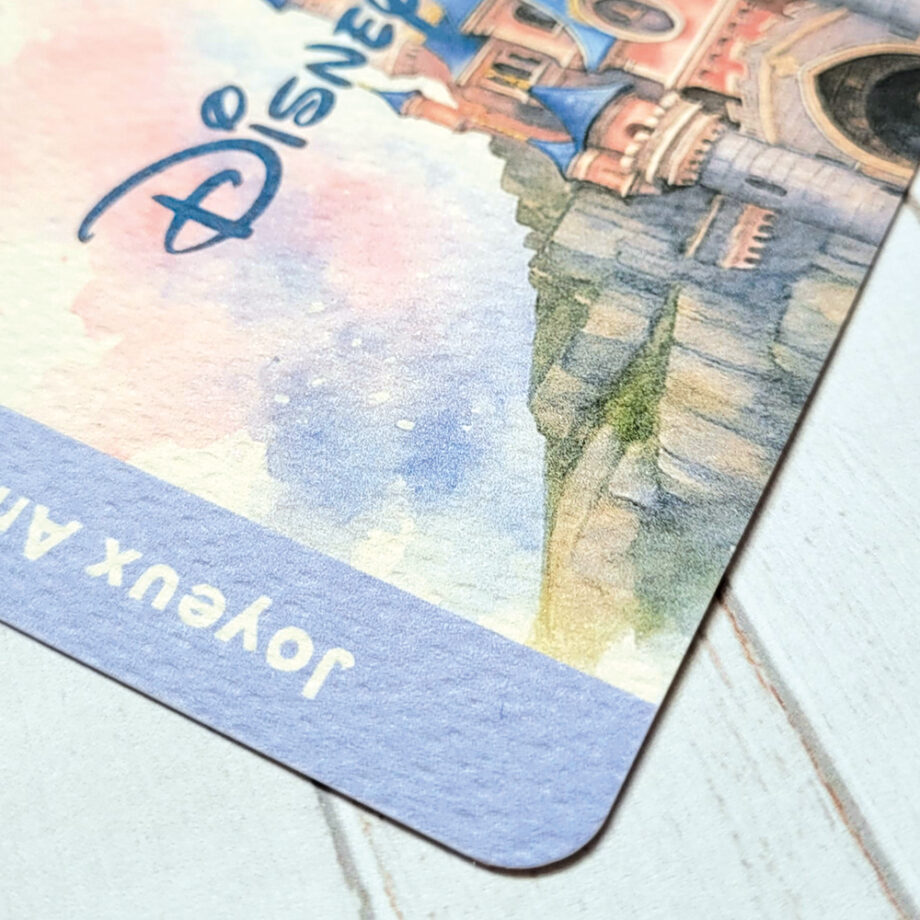 Faux Ticket Annonce Surprise Séjour Disneyland Rêverie