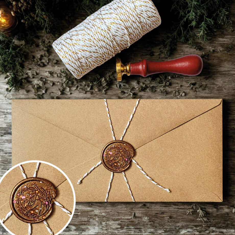 Enveloppe décorative Fée Pailletée